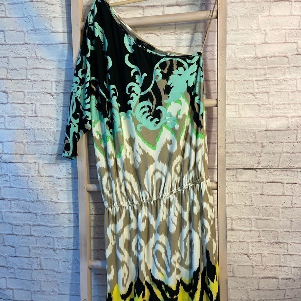💝 3/$75 Tibi Patterned One Shoulder Dress